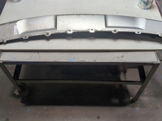 Юбка бампера нижняя левая передняя, ориг. номер FB5Z8419ACP, Ford Explorer 2015-2018