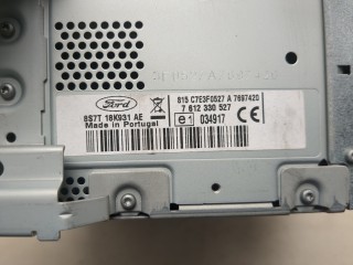 Магнитола, ориг. номер 8S7T18K931AE, 7612330527, Ford S-Max 2006-2010