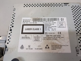 Магнитола, ориг. номер 7513750255, Nissan Qashqai 2017-2024