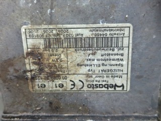 Отопитель автономный, ориг. номер 64128381207, 8381207, BMW X5 E53 2003-2006
