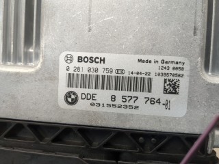 Блок управления двигателем, ориг. номер 8577764, 0281030759, 13618577764, BMW 5 F10 2013-2017