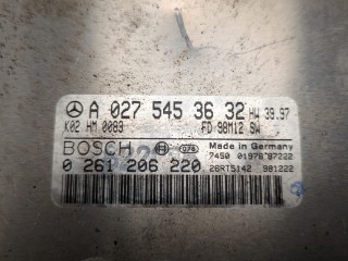 Блок управления двигателем, ориг. номер A0275453632, 0261206220, 0197887222, Mercedes C W202 1997-2001