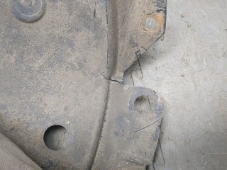 Защита арок (подкрылок) правая передняя, ориг. номер 638403ZN0A, Nissan Pulsar 2014-2018