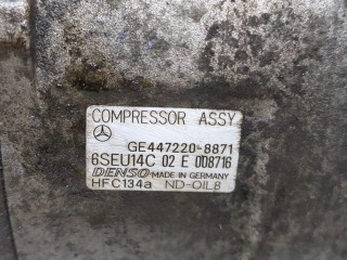 Компрессор кондиционера, ориг. номер A0002309411, Mercedes Vaneo 2001-2005