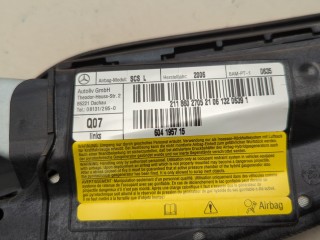 Подушка безопасности боковая (в сиденье) левая, ориг. номер A2118602705, Mercedes CLS 2004-2008