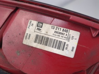 Фонарь (задний) левый, ориг. номер 1222139, 93189099, Opel Corsa 2006-2011