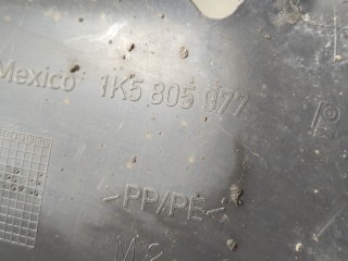 Защита арок (подкрылок) левая передняя, ориг. номер 1K5805977, Volkswagen Jetta 5 2005-2010