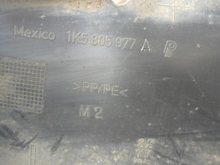 Защита арок (подкрылок) левая передняя, ориг. номер 1K5805977, Volkswagen Jetta 5 2005-2010