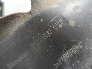 Защита арок (подкрылок) левая передняя, ориг. номер 1K5805977, Volkswagen Jetta 5 2005-2010