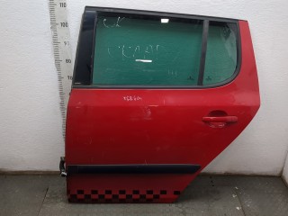 Дверь боковая (легковая) левая задняя Skoda Fabia 2007-2010