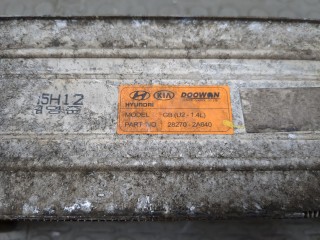 Радиатор интеркулера, ориг. номер 282712A640, Hyundai i20 2014-2018