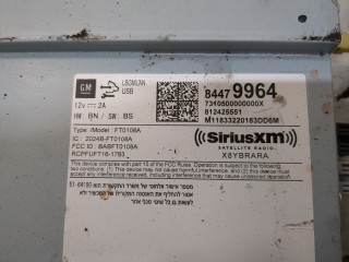 Блок управления радиоприемником, ориг. номер 84479964, Chevrolet Malibu 2018-2026