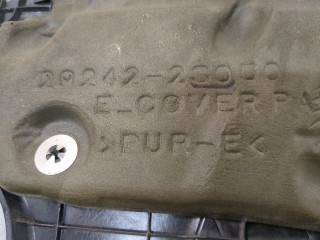 Накладка декоративная на ДВС, ориг. номер 292402S050, Hyundai Santa Fe 2018-2021