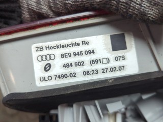 Фонарь крышки багажника правый, ориг. номер 8E9945094, 8E9945094A, Audi A4 2004-2009