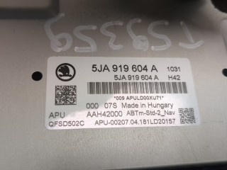 Дисплей компьютера (информационный), ориг. номер 5JA919604A, Skoda Rapid 2017-2020