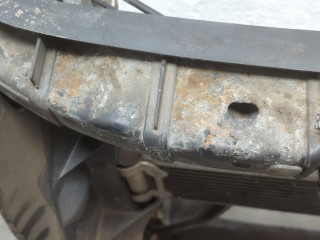 Усилитель бампера передний, ориг. номер 4L0807113A, Audi Q7 2005-2009