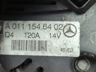 Генератор, ориг. номер A0111546402, Mercedes CLK W209 2002-2005