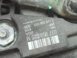 Генератор, ориг. номер 038903018R, 037903025M, 0124325013, Skoda Fabia 2004-2007