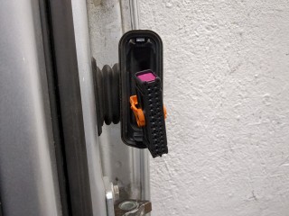 Ручка двери наружная левая передняя, ориг. номер 3C0837205, 3C0837885J, Volkswagen Passat 2005-2010