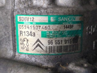 Компрессор кондиционера, ориг. номер 6453QE, 6453QF, Peugeot 206 2002-2009