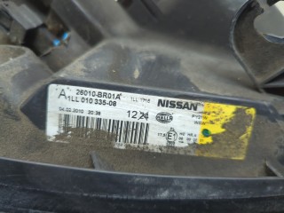 Фара (передняя) правая, ориг. номер 26010BR01A, Nissan Qashqai 2006-2010