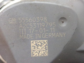 Заслонка дроссельная, ориг. номер 55560398, Chevrolet Cruze 2008-2012