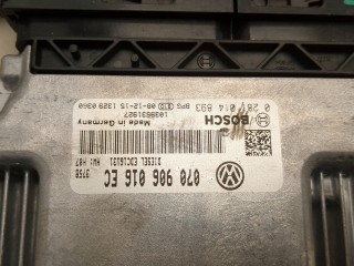Блок управления двигателем, ориг. номер 070906016EC, 0281014893, Volkswagen Transporter 5 2002-2009