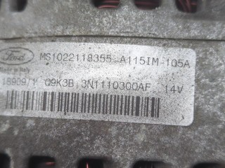 Генератор, ориг. номер 3N1110300AF, 1022118355, Ford Focus 2007-2011