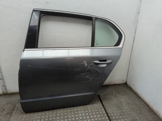 Дверь боковая (легковая) левая задняя, ориг. номер 3T5833055, Skoda Superb 2008-2013