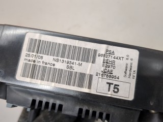 Переключатель отопителя (печки), ориг. номер 96527144XT, Peugeot 307 2001-2005