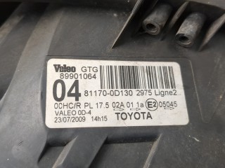 Фара (передняя) левая, ориг. номер 811700D130, Toyota Yaris 2005-2009