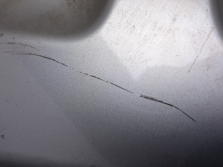 Юбка бампера нижняя левая задняя, ориг. номер 1760807, 8V4117F765AC, Ford Kuga 2008-2013
