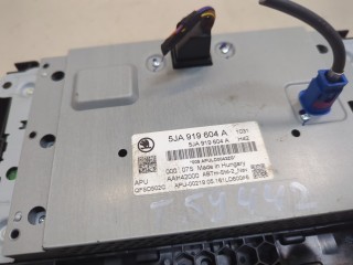 Дисплей мультимедиа, ориг. номер 5JA919604A, Skoda Rapid 2012-2017