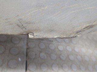 Заглушка буксировочного крюка передняя, ориг. номер A20488501269775, Mercedes C W204 2007-2011