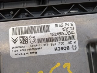 Блок управления двигателем, ориг. номер 9814182680, Peugeot Partner 2015-2018