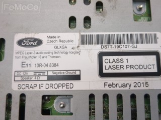 Магнитола, ориг. номер DS7T19C107GJ, Ford Mondeo 5 2014-2019