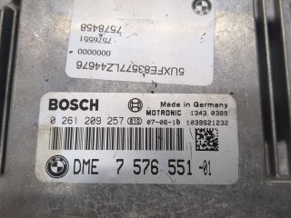 Блок управления двигателем, ориг. номер 0261209257, 12147576551, 7576551, BMW X5 E70 2006-2010