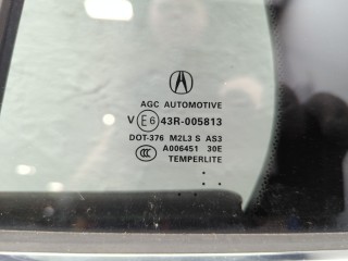 Стекло боковой двери левое заднее, ориг. номер 73450TX4A01, Acura RDX 2013-2015