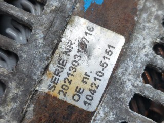 Генератор, Toyota Auris 2006-2010