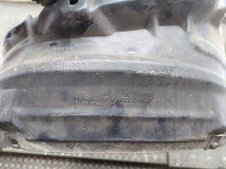 Защита арок (подкрылок) левая передняя, ориг. номер 63843BN800, Nissan Almera 2002-2006