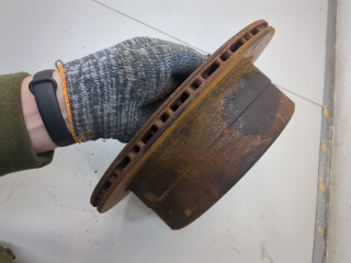 Диск тормозной задний, ориг. номер 4243160240, Toyota Land Cruiser 1998-2002