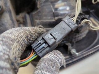 Фонарь (задний) левый, ориг. номер 6350GL, Citroen C3 picasso 2008-2012