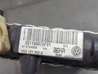 Радиатор охлаждения двигателя, ориг. номер 6Q0121253R, Skoda Fabia 2007-2010