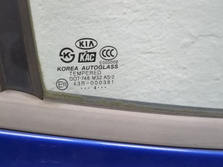 Дверь боковая (легковая) правая задняя, ориг. номер 7700407010, KIA Picanto 2004-2007