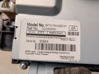 Дисплей компьютера (информационный), ориг. номер 39710TX4A020, Acura RDX 2013-2015