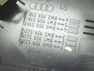 Ручка двери салона правая передняя, ориг. номер 8W0959522D, Audi A4 2015-2020