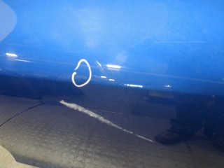 Дверь боковая (легковая) левая задняя, ориг. номер 670040D110, Toyota Yaris 2009-2012