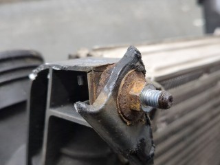 Радиатор интеркулера, ориг. номер 7L6145803C, Volkswagen Touareg 2006-2010