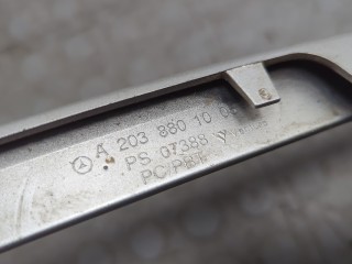 Молдинг бампера левое переднее, ориг. номер A2038801005, Mercedes C W203 2004-2008