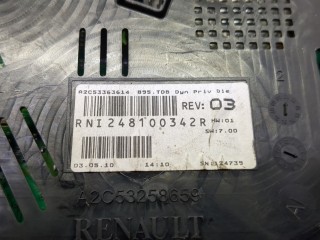 Щиток приборов (приборная панель), ориг. номер 248100342R, Renault Megane 2008-2014